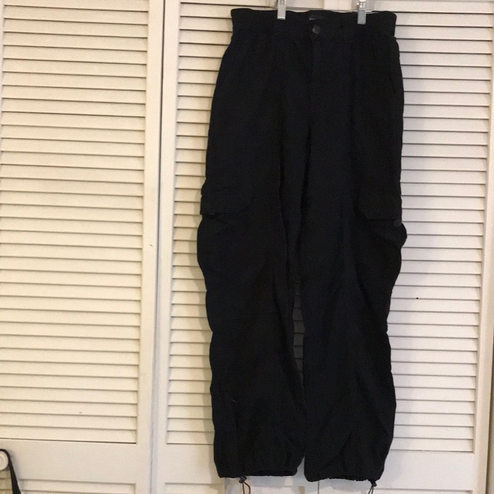AEROPOSTALE  WOMEN Black Utility Cargo Pants SZ 6